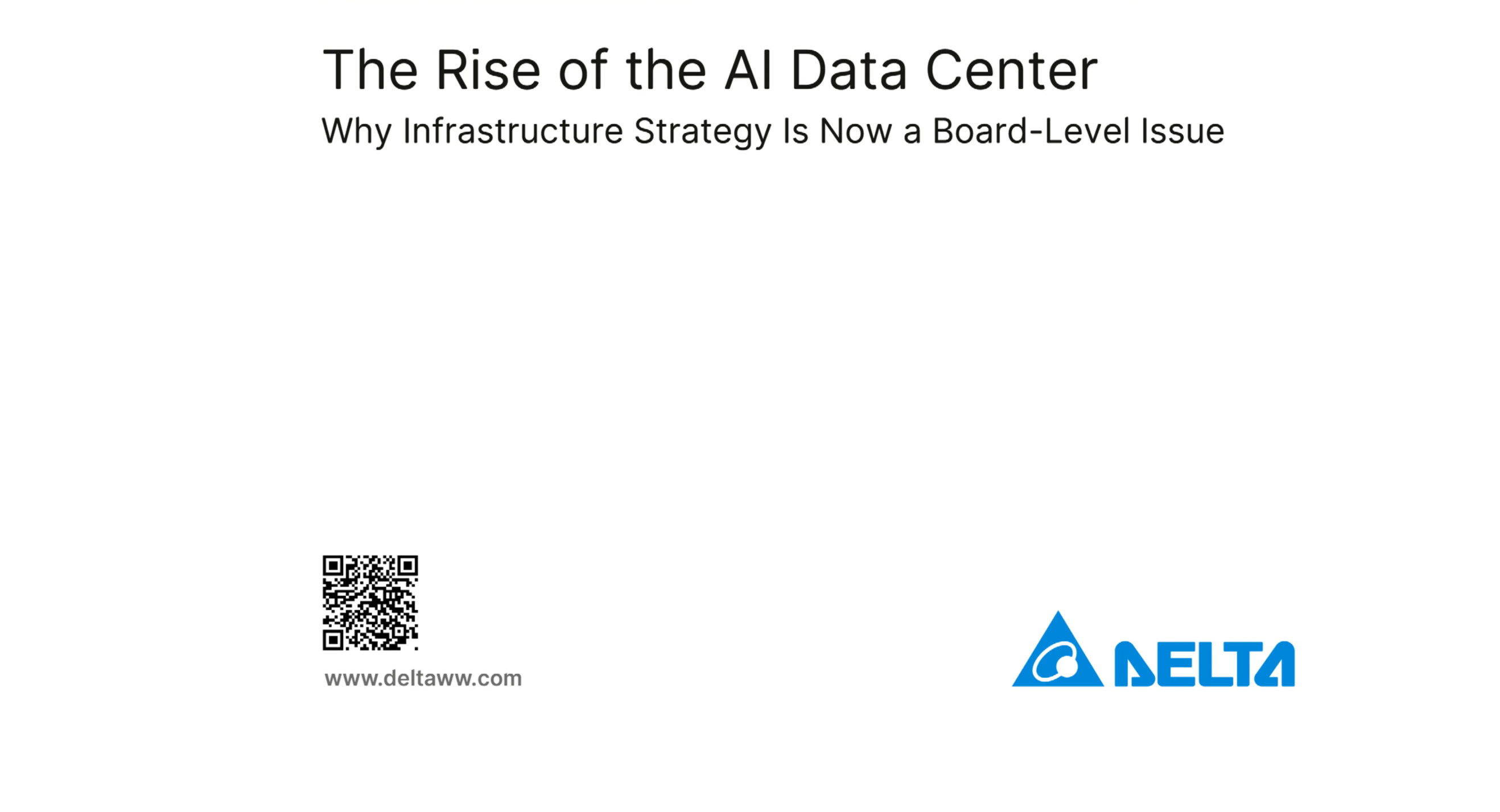 The Rise of the Al Data Center